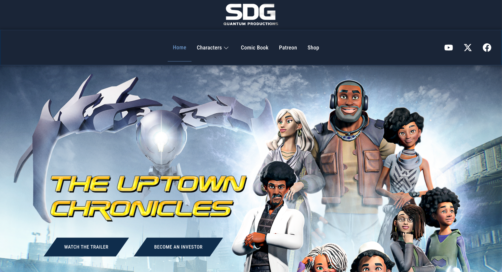 The Uptown Chronicles official website preview